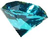 ensemble diamant bleue