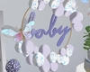 periwinkle baby balloon