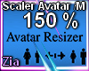 Scaler  Avatar *M 150%