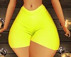 Yellow Thick Shorts