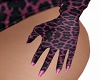 Leopard Gloves-Pink