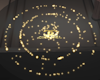 Gold Club Floor Lights