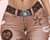 E* Wrangler Brown Ripped