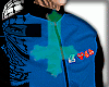 jacket heart blue