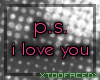 [TF] Ps I Love You