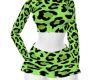 Lime Cheetah Set