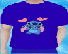 𝓐. Stitch pjs (M)