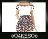 4K .:Kids Leopard Dress: