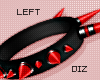 !!D Arm Spike Red L L
