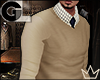 GL| Tan Sweater & Tie I