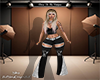 Blinged Flares ~ Black