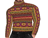 Brown Boho Sweater