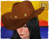 Hat Cowgirl Brown