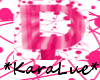 KL*Pink Glass Dance Sign