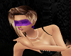 Silk Lace Blindfold Purp