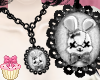 Scary Bunny Necklace