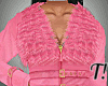 T! Pink Furry Jacket