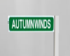 AutumnWinds street sign