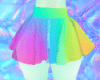 BB! Rainbow Alien Skirt