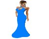 Halter Dress Blue
