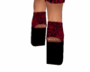 Black/Red Lace