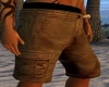 brown cargo shorts