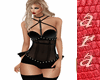 corset negro sexy