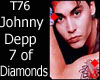 T76~J. Depp 7ofDiamonds