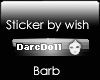 Vip Sticker DarcDoll
