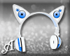 Snow Kitty Headphones
