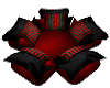 Red&Black cuddle pillows
