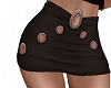 Brown Short Skirt