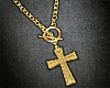 Toggle Necklace Cross