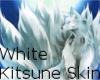 White Kitsune Fur