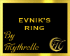 EVNIK'S WEDDING RING
