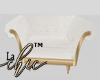Gold & White chair