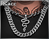 *Kc*Snake silver chain