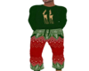 Green Christmas Pajamas
