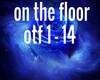 on the floor