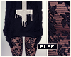 ◬ lace tights