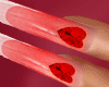 $ valentine nails
