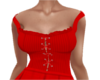 corset red stripe