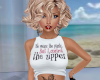 Zipper Control Crop Top