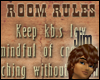 Wild West Rules Sign