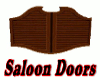 Saloon doors, 3d