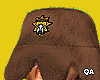 M.GLO Furry Hat [Brown]