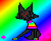 Rainbow Foxie Dance