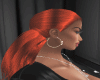 Hair orange cap