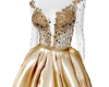 2024 party dress gold