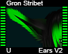 Gron Stribet Ears V2